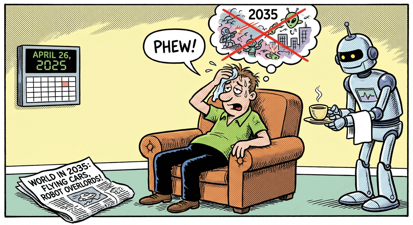 2025 vs 2035 time remaining